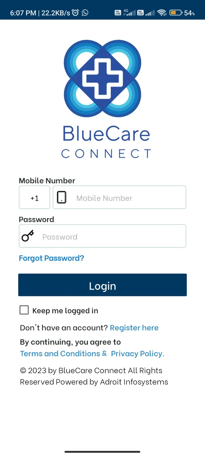 BlueCare Connect screenshot